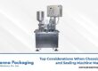 Trusted Filling and Sealing Machine Manufacturer - Prasanna Packaging